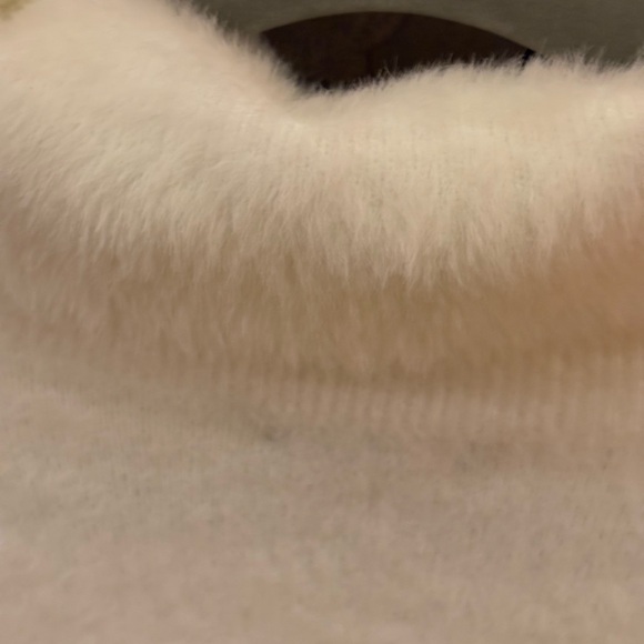 Cozy White Halogen Cowl Neck Sweater - Picture 5 of 5